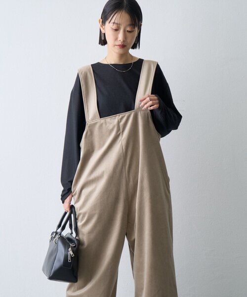 セール】SPANGLE LACE ROMPERS（サロペット/オーバーオール）｜Ameri