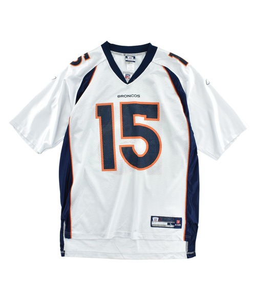 LABORATORY R(ラボラトリーアール)の「【USED】Reebok “NFL Denver Broncos #15” ゲームシャツ(Tシャツ/カットソー・メンズ・ホワイト・LARGE)」の1枚目の写真