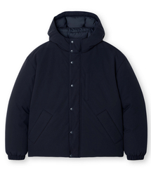 HOODED GOOSE DOWN JUMPER [NAVY]