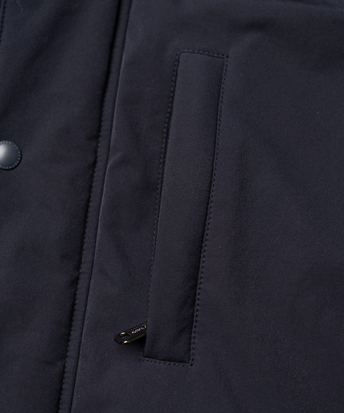 EDINBURGH CLUB（エディンバラクラブ）の「HOODED GOOSE DOWN JUMPER [NAVY]（ダウンジャケット/コート・メンズ・ネイビー・LARGE/MEDIUM/SMALL/X-LARGE）」の5枚目の写真