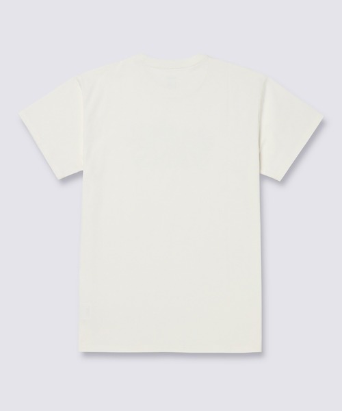 VANS（バンズ）の「ウィメンズ フラワー Tシャツ / FLOWER SS TEE marshmallow VN000GRCFS81（Tシャツ/カットソー・レディース・オフホワイト・SMALL/MEDIUM/LARGE）」の2枚目の写真