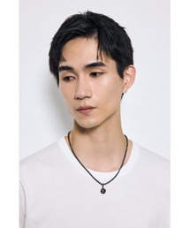 AZUL BY MOUSSY（アズールバイマウジー）の「ツイストチェーンコインネックレス（ネックレス）」