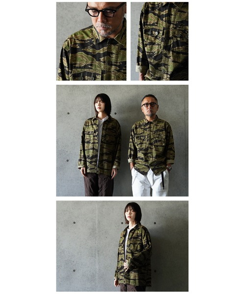 MILITARY(ミリタリー)の「WAIPER.inc 米軍 タイガーストライプカモ ジャケット LATE WAR【WP1197】(ミリタリージャケット・メンズ・タイガーカモ・M/L/XL/XXL)」の16枚目の写真