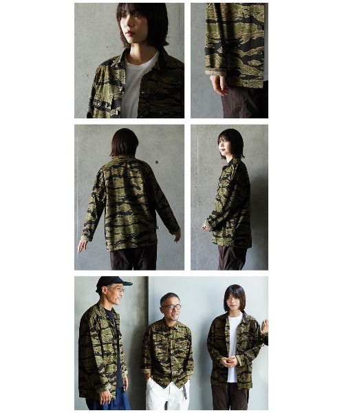 MILITARY(ミリタリー)の「WAIPER.inc 米軍 タイガーストライプカモ ジャケット LATE WAR【WP1197】(ミリタリージャケット・メンズ・タイガーカモ・M/L/XL/XXL)」の17枚目の写真