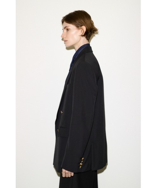 THROW by SLY(スローバイスライ)の「THROW PEAKED LAPEL TAILOR JK ピークドラペルテーラージャケット 秋服(テーラードジャケット・レディース・ブラック/ブラウン・FREE)」の17枚目の写真