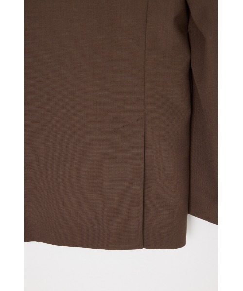 THROW by SLY(スローバイスライ)の「THROW PEAKED LAPEL TAILOR JK ピークドラペルテーラージャケット 秋服(テーラードジャケット・レディース・ブラック/ブラウン・FREE)」の11枚目の写真