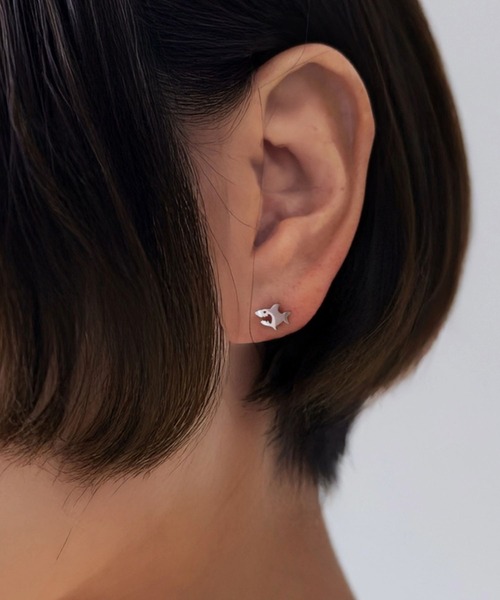 CERCA(チェルカ)の「SARINOHANA/アニマルピアス/ステンレス(ピアス(両耳用)・レディース・E/A/B/D/C/J/H/I/G/F・FREE)」の6枚目の写真