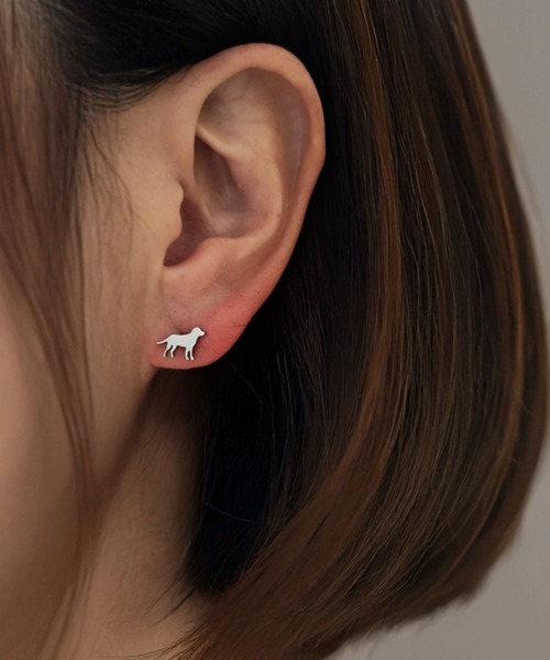 CERCA(チェルカ)の「SARINOHANA/アニマルピアス/ステンレス(ピアス(両耳用)・レディース・E/A/B/D/C/J/H/I/G/F・FREE)」の8枚目の写真