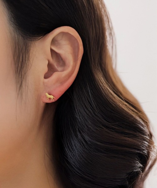 CERCA(チェルカ)の「SARINOHANA/アニマルピアス/ステンレス(ピアス(両耳用)・レディース・E/A/B/D/C/J/H/I/G/F・FREE)」の16枚目の写真