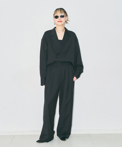 CITYSHOP(シティーショップ)の「TWILL SHIRT ジャケット(シャツ/ブラウス・レディース・ベージュ/ブラック・FREE)」の6枚目の写真