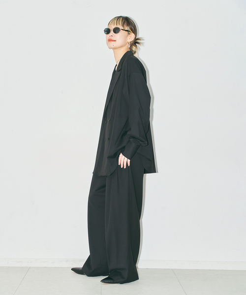 CITYSHOP(シティーショップ)の「TWILL SHIRT ジャケット(シャツ/ブラウス・レディース・ベージュ/ブラック・FREE)」の8枚目の写真