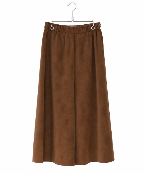Marilyn Moon(マリリンムーン)の「eco-suede half pants(その他パンツ・レディース・ブラック/ブラウン/アイボリー・FREE)」の5枚目の写真