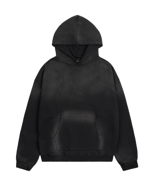 PITCHBLACK（ピッチブラック）の「BONE STAR ウォッシュドフーディー（ウォッシュドブラック）（パーカー・メンズ・その他・MEDIUM/LARGE/X-LARGE）」の2枚目の写真