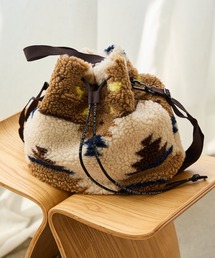 PENDLETON（ペンドルトン）の「【PENDLETON/ペンドルトン】BOA DRAW BAG｜ボア巾着ショルダーバッグ/ネイティブ柄（ショルダーバッグ）」