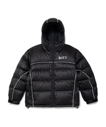 BOTT（ボット）の「BoTT / ボット B Logo Hooded Down Jacket（ダウンジャケット/コート）」