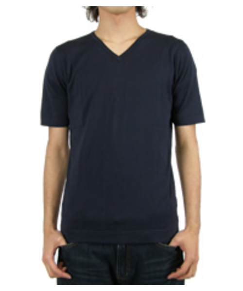 時しらず（トキシラズ）の「JSM CONRAD（Tシャツ/カットソー・メンズ・ライトグレー/ライトピンク/ネイビー・38/40）」の2枚目の写真