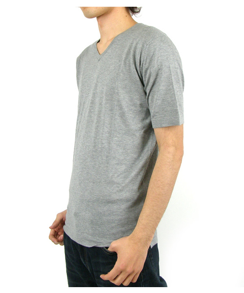 時しらず（トキシラズ）の「JSM CONRAD（Tシャツ/カットソー・メンズ・ライトグレー/ライトピンク/ネイビー・38/40）」の9枚目の写真