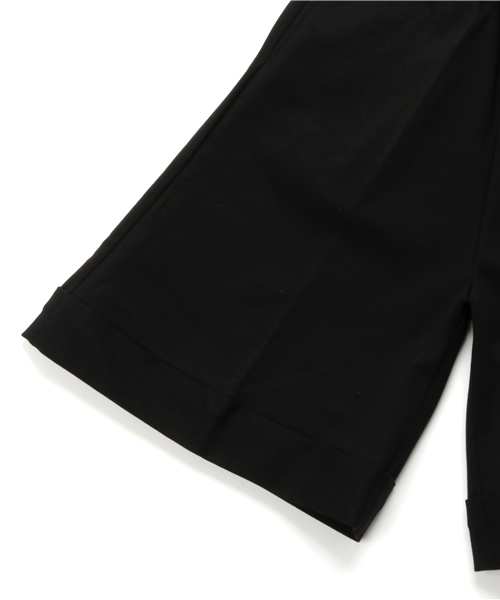 CHUBBYGANG（チャビーギャング）の「センタープレスガウチョハーフパンツ（その他パンツ・キッズ・ブラック・110/100/120/140/150/160/130）」の6枚目の写真