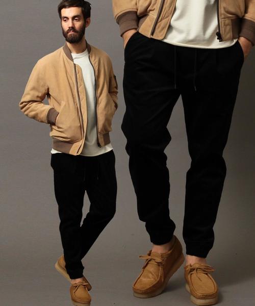 BEAUTY&YOUTH UNITED ARROWS(ビューティーアンドユースユナイテッドアローズ)の「by ベルベット1P ジョガーパンツ◆(その他パンツ・メンズ・ネイビー/ダークグレー・LARGE/MEDIUM/SMALL)」の1枚目の写真