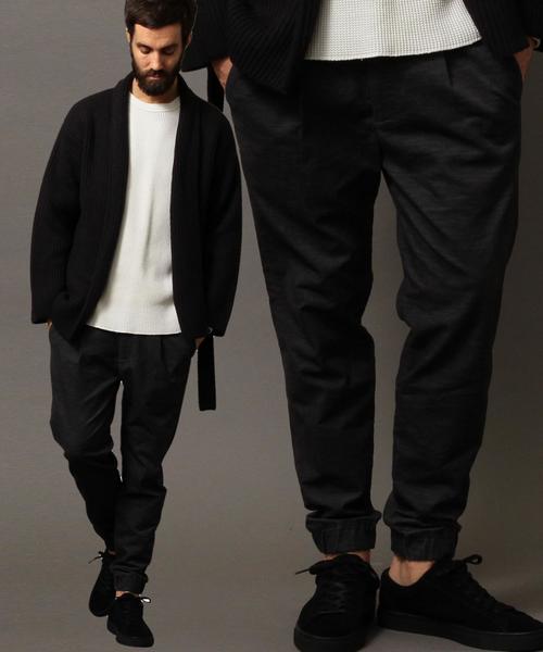 BEAUTY&YOUTH UNITED ARROWS(ビューティーアンドユースユナイテッドアローズ)の「by ベルベット1P ジョガーパンツ◆(その他パンツ・メンズ・ネイビー/ダークグレー・LARGE/MEDIUM/SMALL)」の2枚目の写真