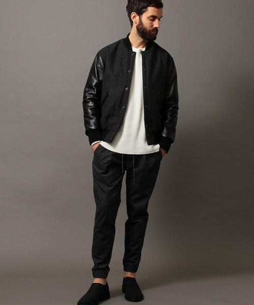 BEAUTY&YOUTH UNITED ARROWS(ビューティーアンドユースユナイテッドアローズ)の「by ベルベット1P ジョガーパンツ◆(その他パンツ・メンズ・ネイビー/ダークグレー・LARGE/MEDIUM/SMALL)」の3枚目の写真