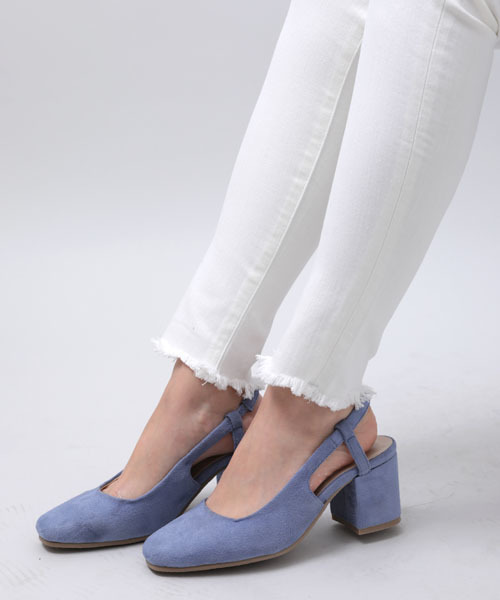 Denime(ドゥニーム)の「スリングバックミュール(パンプス・レディース・ブルー/ベージュ/ブラック・MEDIUM/LARGE)」の16枚目の写真