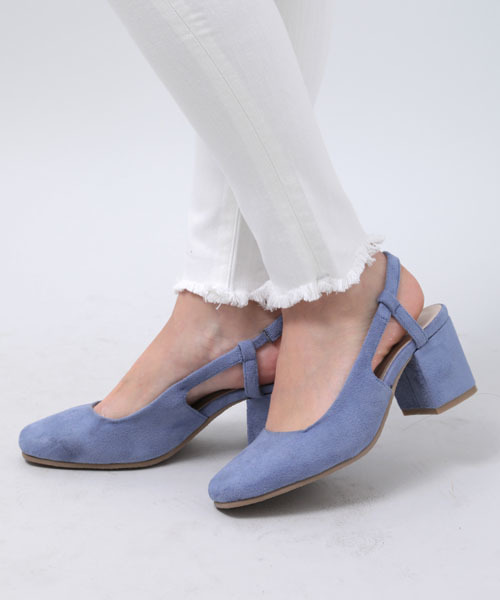 Denime(ドゥニーム)の「スリングバックミュール(パンプス・レディース・ブルー/ベージュ/ブラック・MEDIUM/LARGE)」の17枚目の写真