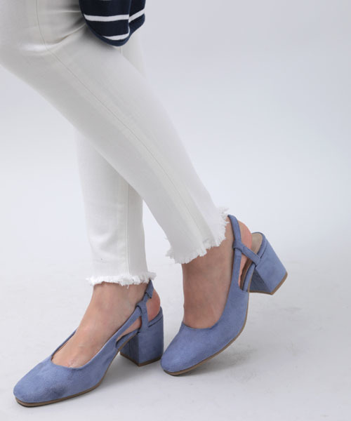 Denime(ドゥニーム)の「スリングバックミュール(パンプス・レディース・ブルー/ベージュ/ブラック・MEDIUM/LARGE)」の18枚目の写真