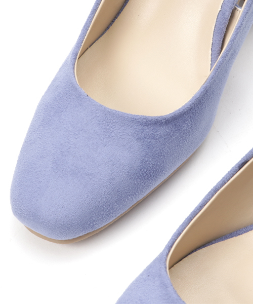 Denime(ドゥニーム)の「スリングバックミュール(パンプス・レディース・ブルー/ベージュ/ブラック・MEDIUM/LARGE)」の7枚目の写真