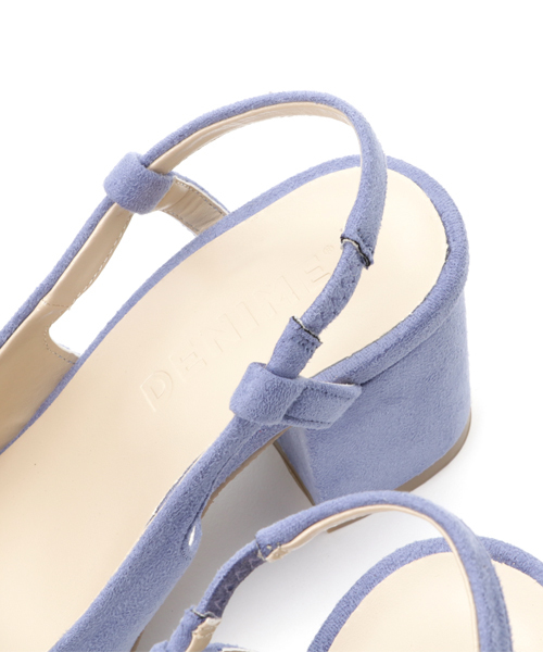 Denime(ドゥニーム)の「スリングバックミュール(パンプス・レディース・ブルー/ベージュ/ブラック・MEDIUM/LARGE)」の8枚目の写真