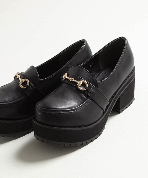 WEGO（ウィゴー）の「WEGO/ビット付きローファー（ローファー・レディース・ブラウン/ブラック・LARGE/MEDIUM）」の2枚目の写真