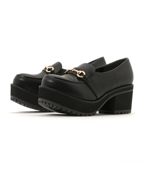 WEGO（ウィゴー）の「WEGO/ビット付きローファー（ローファー・レディース・ブラウン/ブラック・LARGE/MEDIUM）」の4枚目の写真