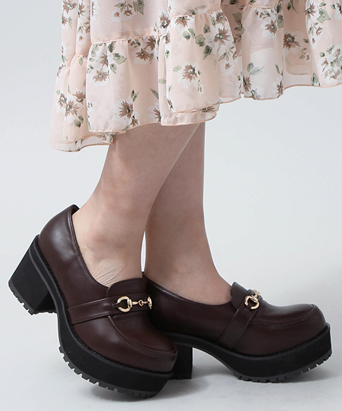 WEGO（ウィゴー）の「WEGO/ビット付きローファー（ローファー・レディース・ブラウン/ブラック・LARGE/MEDIUM）」の13枚目の写真