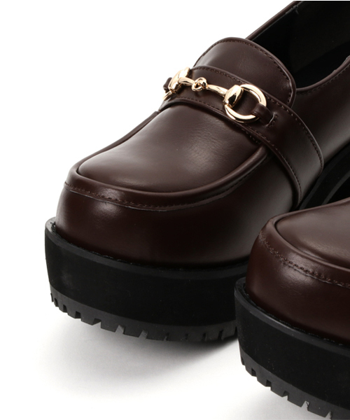 WEGO（ウィゴー）の「WEGO/ビット付きローファー（ローファー・レディース・ブラウン/ブラック・LARGE/MEDIUM）」の10枚目の写真