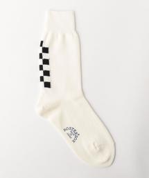 BEAUTY&YOUTH UNITED ARROWS | ＜INFIELDER DESIGN＞チェッカーソックス ◆(ソックス/靴下)