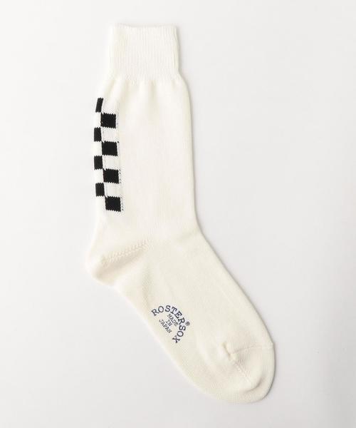 BEAUTY&YOUTH UNITED ARROWS（ビューティーアンドユースユナイテッドアローズ）の「＜INFIELDER DESIGN＞チェッカーソックス ◆（ソックス/靴下・レディース・ホワイト/ブラック/グレー・FREE）」の2枚目の写真