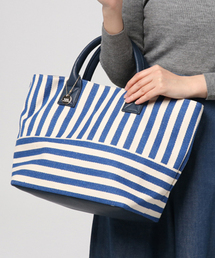 LBC | ストライプコンビトート                   (トートバッグ)