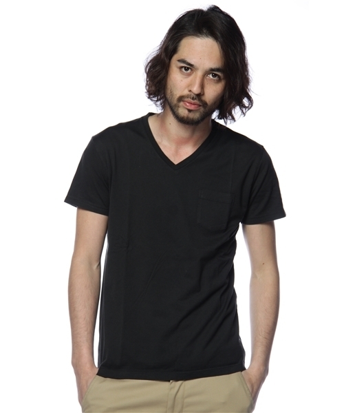 BEAMS（ビームス）の「O.NEW60/2 V/N-T（Tシャツ/カットソー・メンズ・ホワイト/ブラック系その他/ピンク/イエロー/オリーブ/ブルー・SMALL/MEDIUM/LARGE）」の3枚目の写真