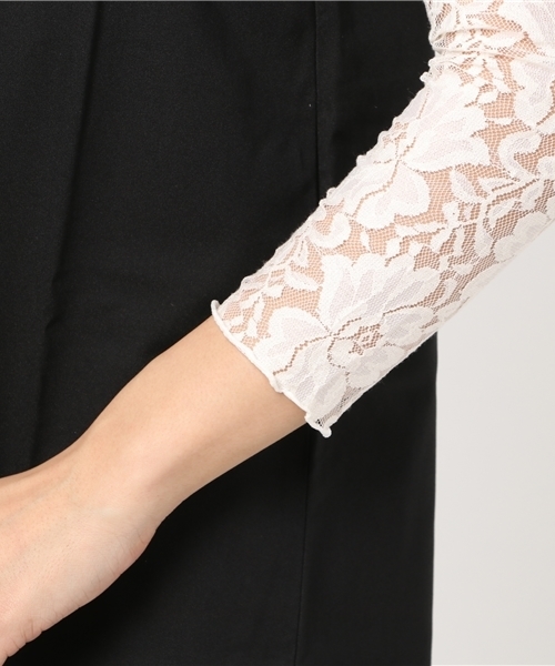 Honeys（ハニーズ）の「ワンピースアンサンブル（ワンピース・レディース・ブラック/カーキ/ピンク/ブルー系その他/ブラック系その他・L/M）」の10枚目の写真