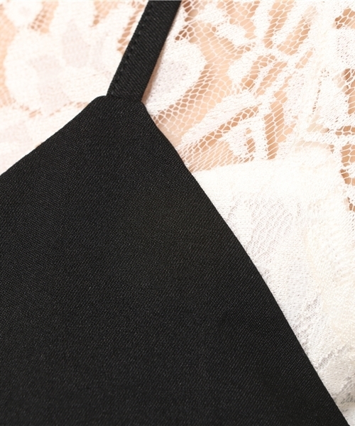 Honeys（ハニーズ）の「ワンピースアンサンブル（ワンピース・レディース・ブラック/カーキ/ピンク/ブルー系その他/ブラック系その他・L/M）」の12枚目の写真