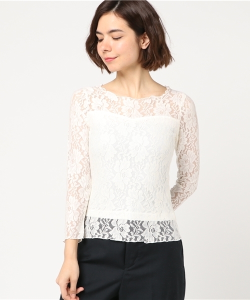 Honeys（ハニーズ）の「ワンピースアンサンブル（ワンピース・レディース・ブラック/カーキ/ピンク/ブルー系その他/ブラック系その他・L/M）」の13枚目の写真