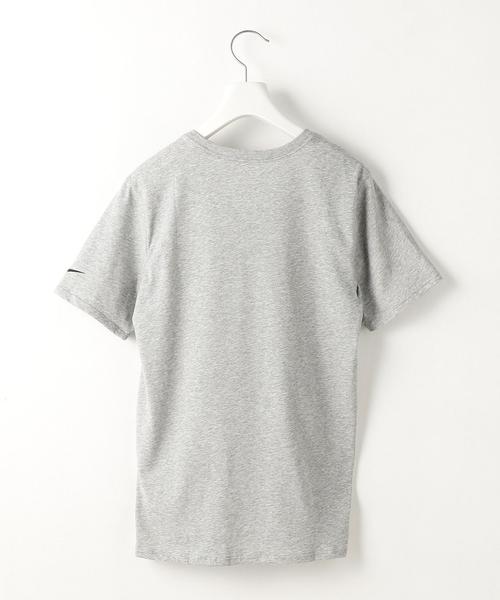NIKE(ナイキ)の「NIKE(ナイキ) DRI-FIT ドライ SWOOSH MADE Tシャツ(Tシャツ/カットソー・メンズ・グレー/ブラック/ホワイト・SMALL/LARGE/MEDIUM)」の4枚目の写真