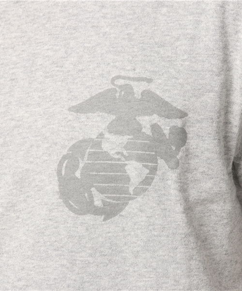 HOUSTON(ヒューストン)の「HOUSTON リフレクトプリントTEE(USMC)(Tシャツ/カットソー・メンズ・ネイビー/グレー・MEDIUM/LARGE/X-LARGE)」の7枚目の写真