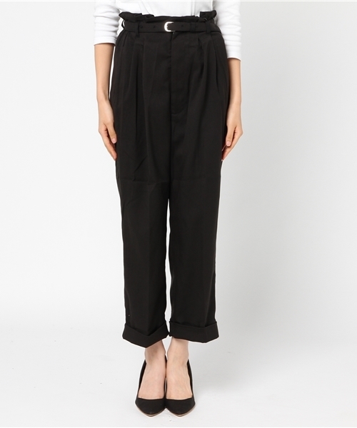 WEGO(ウィゴー)の「WEGO/ペグトップパンツ(その他パンツ・レディース・ブラック/ダークグリーン/ワイン・SMALL/LARGE/MEDIUM)」の15枚目の写真