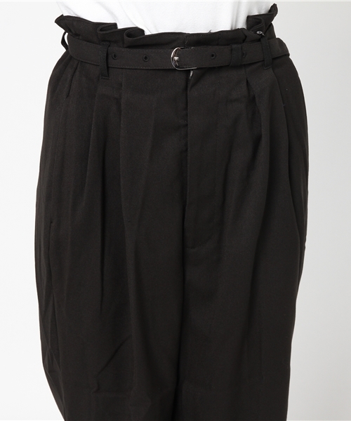 WEGO(ウィゴー)の「WEGO/ペグトップパンツ(その他パンツ・レディース・ブラック/ダークグリーン/ワイン・SMALL/LARGE/MEDIUM)」の18枚目の写真