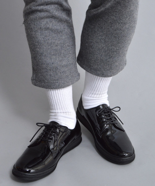 MANEBU(マネブ)の「MANEBU/マネブ HIHIN ENAMEL(ドレスシューズ・メンズ・ブラック・41/42/43/40)」の5枚目の写真