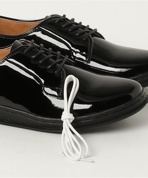 MANEBU(マネブ)の「MANEBU/マネブ HIHIN ENAMEL(ドレスシューズ・メンズ・ブラック・41/42/43/40)」の6枚目の写真