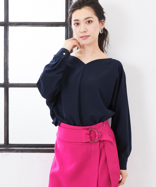 RIVE DROITE（リヴドロワ）の「オーバルガラスピアス（ピアス（両耳用）・レディース・ゴールド・FREE）」の4枚目の写真