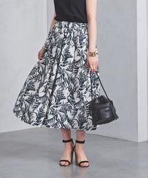 【最終値下げ】SACRA　サクラ　リーフプリント　フレアスカート UNITED ARROWS（ユナイテッドアローズ）の「＜SACRA（サクラ