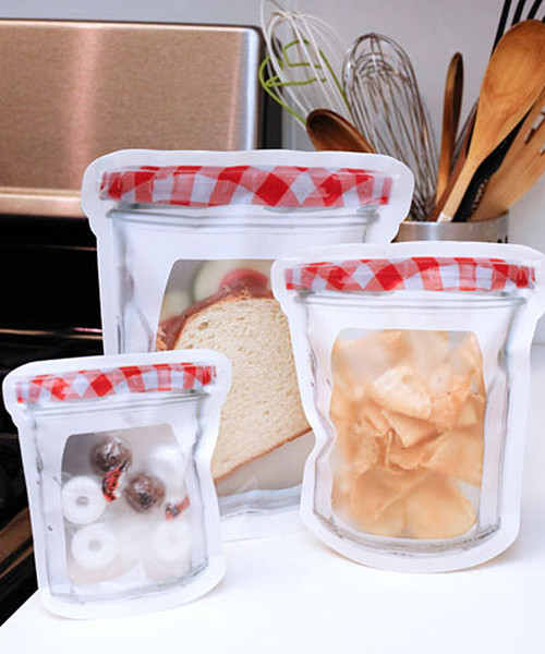 KIKKER LANDの「DEAR BY ARK SELECT / キッカーランド：JAM JAR ZIPPER BAGS S